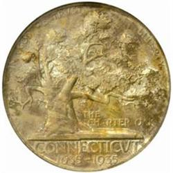1935 Connecticut Tercentenary. MS-64 (NGC).