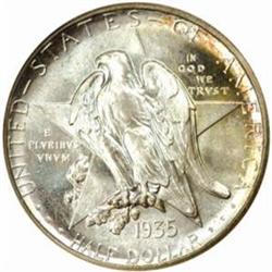 1935-D Texas Centennial. MS-68 (NGC).