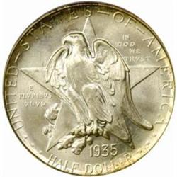 1935-D Texas Centennial. MS-67 (PCGS).