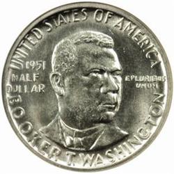 1951-S Booker T. Washington. MS-67 (NGC).