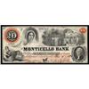 Image 1 : Charlottesville, VA. The Monticello Bank. November 1, 1860. $20. Fine.