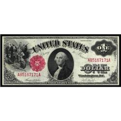 Fr. 36. 1917 $1 Legal Tender Note. CGA Gem Uncirculated 66.