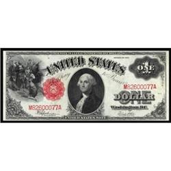 Fr. 39. 1917 $1 Legal Tender Note. CGA Choice Uncirculated 64.