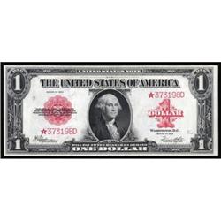 Fr. 40*. 1923 $1 Legal Tender Star Note. Extremely Fine.