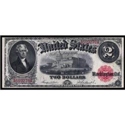 Fr. 57. 1917 $2 Legal Tender Note. PMG Superb Gem Uncirculated 67EPQ.