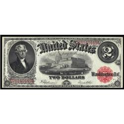 Fr. 60. 1917 $2 Legal Tender Note. PCGS Gem New 66PPQ.