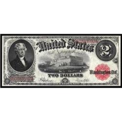 Fr. 60. 1917 $2 Legal Tender Note. PCGS Gem New 65PPQ.