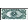 Image 2 : Fr. 60. 1917 $2 Legal Tender Note. PMG Choice About Uncirculated 58.