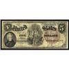 Image 1 : Fr. 77. 1880 $5 Legal Tender Note. Very Good.
