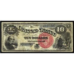 Fr. 104. 1880 $10 Legal Tender Note. Fine.