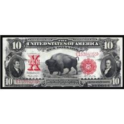 Fr. 120. 1901 $10 Legal Tender Note. PMG About Uncirculated 55EPQ.