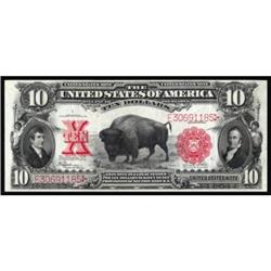 Fr. 122. 1901 $10 Legal Tender Note. Mule. PCGS About New 50PPQ.