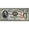 Image 1 : Fr. 129. 1878 $20 Legal Tender Note. PCGS Gem New 66.