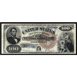 Fr. 178. 1880 $100 Legal Tender Note. PMG Very Fine 25.