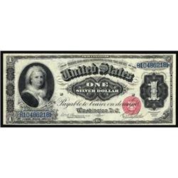 Fr. 215. 1886 $1 Silver Certificate. PCGS About New 53PPQ.