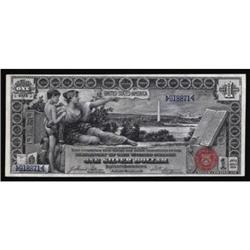 Fr. 224. 1896 $1 Silver Certificate. PMG Extremely Fine 40.