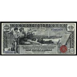 Fr. 225. 1896 $1 Silver Certificate. Very Fine.