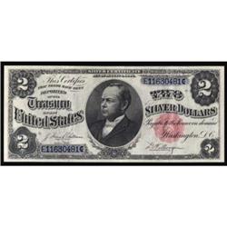 Fr. 246. 1891 $2 Silver Certificate. PCGS Superb Gem New 68PPQ.