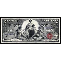 Fr. 248. 1896 $2 Silver Certificate. PCGS Gem New 65PPQ.