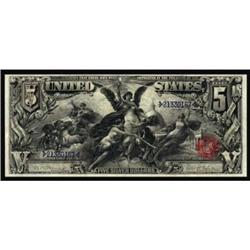 Fr. 269. 1896 $5 Silver Certificate. PCGS Gem New 66PPQ.