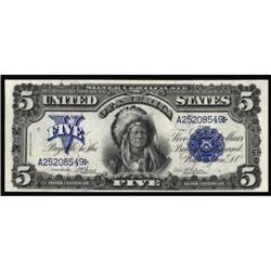 Fr. 271. 1899 $5 Silver Certificate. CGA Gem Uncirculated 67.
