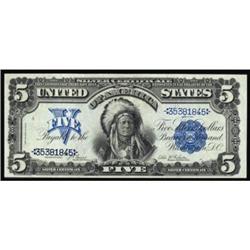 Fr. 271. 1899 $5 Silver Certificate. PCGS About New 53PPQ.