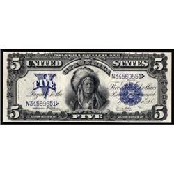 Fr. 281. 1899 $5 Silver Certificate. PCGS Very Choice New 64PPQ.