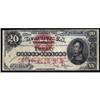 Image 1 : Fr. 307. 1878 $20 Silver Certificate. PMG Net Very Fine 20.