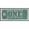 Image 2 : Fr. 349. 1890 $1 Treasury Note. Choice Extremely Fine/Almost Uncirculated.