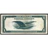 Image 2 : Fr. 712. 1918 $1 Federal Reserve Bank Note. CGA About Uncirculated 55.