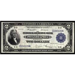 Fr. 753. 1918 $2 Federal Reserve Bank Note. PCGS Choice New 63PPQ.