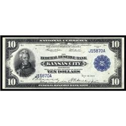 Fr. 817. 1915 $10 Federal Reserve Bank Note. PCGS Superb Gem New 67PPQ.
