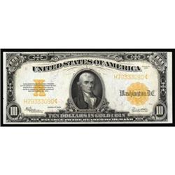 Fr. 1173. 1922 $10 Gold Certificate. Choice Crisp Uncirculated.