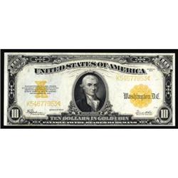 Fr. 1173. 1922 $10 Gold Certificate. Crisp Uncirculated.