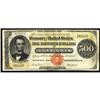 Image 1 : Fr. 1216a. 1882 $500 Gold Certificate. Fine.