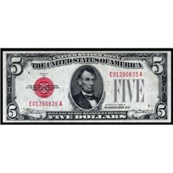 Fr. 1527. 1928B $5 Legal Tender Note. PMG Gem Uncirculated 66EPQ.