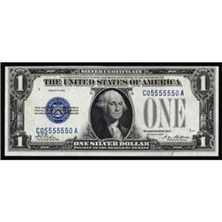 Fr. 1600. 1928 $1 Silver Certificate. Radar. PCGS Choice New 63PPQ.