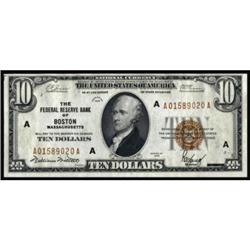 Fr. 1860-A. 1929 $10 Federal Reserve Bank Note. PCGS Choice New 63PPQ.