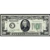 Image 1 : Fr. 2058-C. 1934D $20 Federal Reserve Note. Wide. PMG Superb Gem Uncirculated 67EPQ.