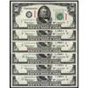 Image 2 : Lot of 12 Fr. 2111-A through Fr. 2111-L 1950D $50 FRN's. PCGS-Graded PPQ Matched Set Specimen Notes.