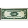 Image 2 : Fr. 2200-H. 1928 $500 Federal Reserve Note. PMG About Uncirculated 50.