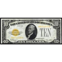 Fr. 2400. 1928 $10 Gold Certificate. PCGS Choice About New 55PPQ.