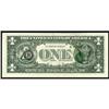 Image 2 : Fr. 1910-B. 1977A $1 Federal Reserve Note. ERROR-Overprint on Back. PCGS Choice About New 55PPQ.