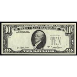 Fr. 2024-L. 1977A $10 Federal Reserve Note. ERROR-Overprint on Back. CGA Gem Uncirculated 66.