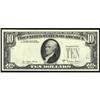 Image 1 : Fr. 2024-L. 1977A $10 Federal Reserve Note. ERROR-Overprint on Back. CGA Gem Uncirculated 67.