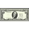 Image 1 : Fr. 2024-L. 1977A $10 Federal Reserve Note. ERROR-Overprint on Back. CGA Gem Uncirculated 67.