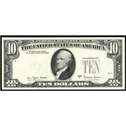 Fr. 2024-L. 1977A $10 Federal Reserve Note. ERROR-Overprint on Back. CGA Gem Uncirculated 67.