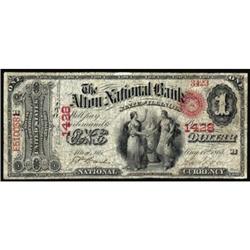 Alton, IL. $1 Original Series. Fr. 380. The Alton NB. Charter #1428. Very Good.