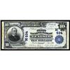 Image 1 : Geneseo, IL. $10 1902 Plain Back. Fr. 624. The FNB. Charter #(M)534. Very Fine.