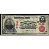 Peoria, IL. $5 1902 Red Seal. Fr. 587. The Commercial-German NB. Charter #(M)3296. Fine.